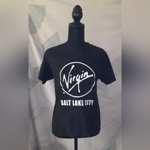 Original Vintage Virgin Megastore Staff T Shirt Salt Lake City